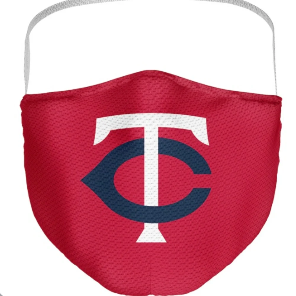 Minnesota Twins Baseball Face Covering Mask New lot of 6